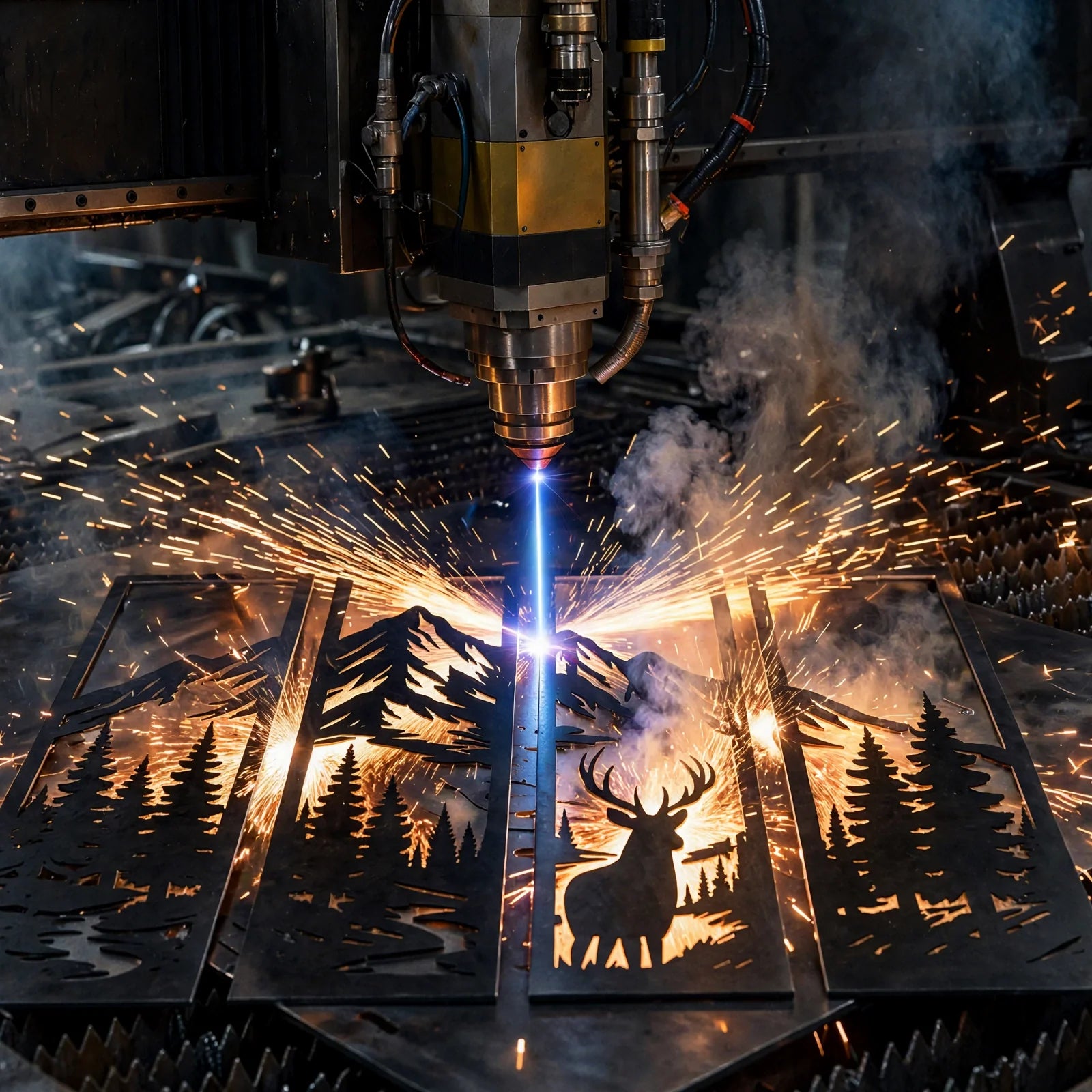 7 Creative Metal Wall Decor Ideas You Can Make With a Laser Cutter