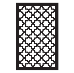 Metal Panel Pattern CDR File – Decorative Laser Cut & CNC Wall Panel Design