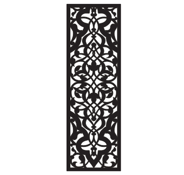 15 Decorative Wooden Lantern Panels – Arabe Gride Design CNC & Laser Cut Design | CDR Files