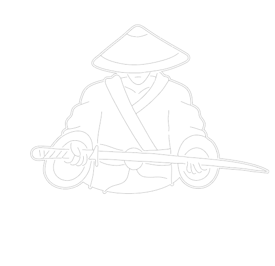 Samurai Man Neon Sign DXF, SVG & AI Files – Japanese Warrior LED CNC & Laser Cutting Design
