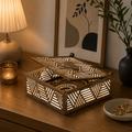 Kubik Pattern Laser Cut Decorative Wooden Jewelry Box – AI, SVG & DXF