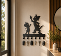 Tom and Jerry Key Rack Entryway DXF, AI & SVG | Key Holder | CNC Laser Cut Digital File