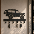 Car Key Holder DXF, AI & SVG | Car Garage Welcome Entryway File | CNC Laser Cut Digital File