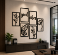 Good Vibes Wall Decor DXF, SVG, DWG & AI Files – Positive Quote CNC & Laser Cutting Design