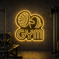 Gym Neon Sign DXF, SVG & AI Files – LED Light CNC Cutting Design