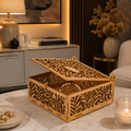 ALHAMBRA Pattern Laser Cut Decorative Wooden Jewelry Box – AI SVG DXF
