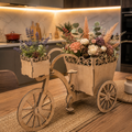 Bicycle Flower Stand DXF, AI, CDR, EPS & SVG Files – Laser Cutting CNC Decorative Planter Design