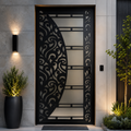 Decorative Metal Door D2, DXF, AI, SVG & EPS Files | CNC Laser & Plasma Cutting Design