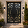 Modern Islamic Pattern Metal Door DXF, AI, SVG & EPS Files | CNC Laser & Plasma Cutting Design