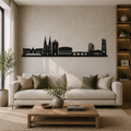 Skyline Bordeaux Wall Decor Cutting File DXF EPS | France City Decor | CNC Laser Cut Vector | Digital Download