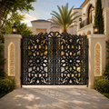 Metal Gate DXF, SVG & AI Files – Ornate Garden Gate CNC & Laser Cutting Design