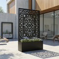 16 Modular Space Divider CDR Files – Decorative CNC & Laser Cut Panel Design