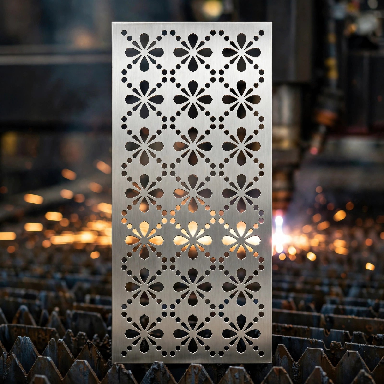 Decorative Panel Pattern CDR File – Decorative CNC & Plasma Cutting Design
