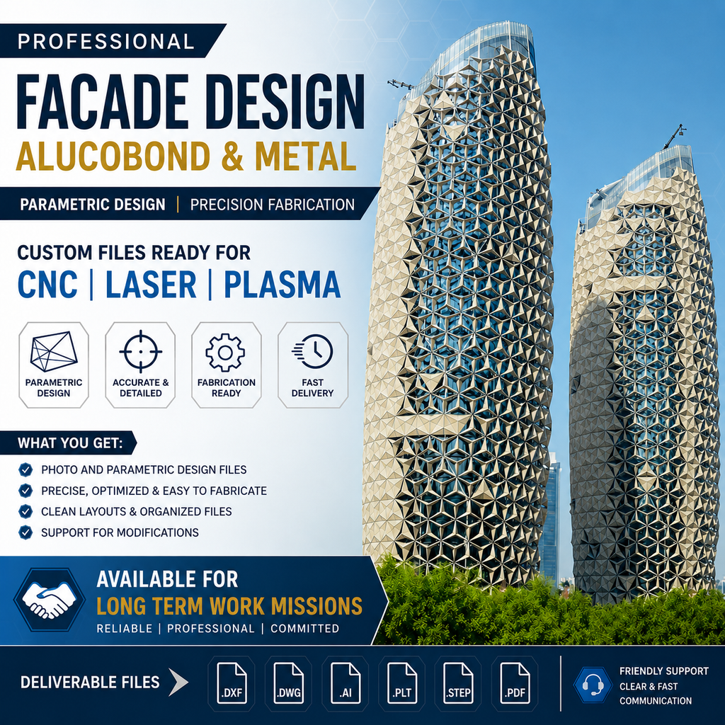 Professional Architectural & CNC Fabrication Design Services