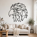 Sticky Eagle Head Wall Decor DXF File – Eagle Wall Art CNC Cutting Design