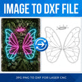 Image to DXF Conversion Service – Professional CNC & Laser Cutting File