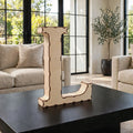 Wooden 3D Letter L CDR File | CNC Woodworking Design | 3D Alphabet Letter Cutting Template